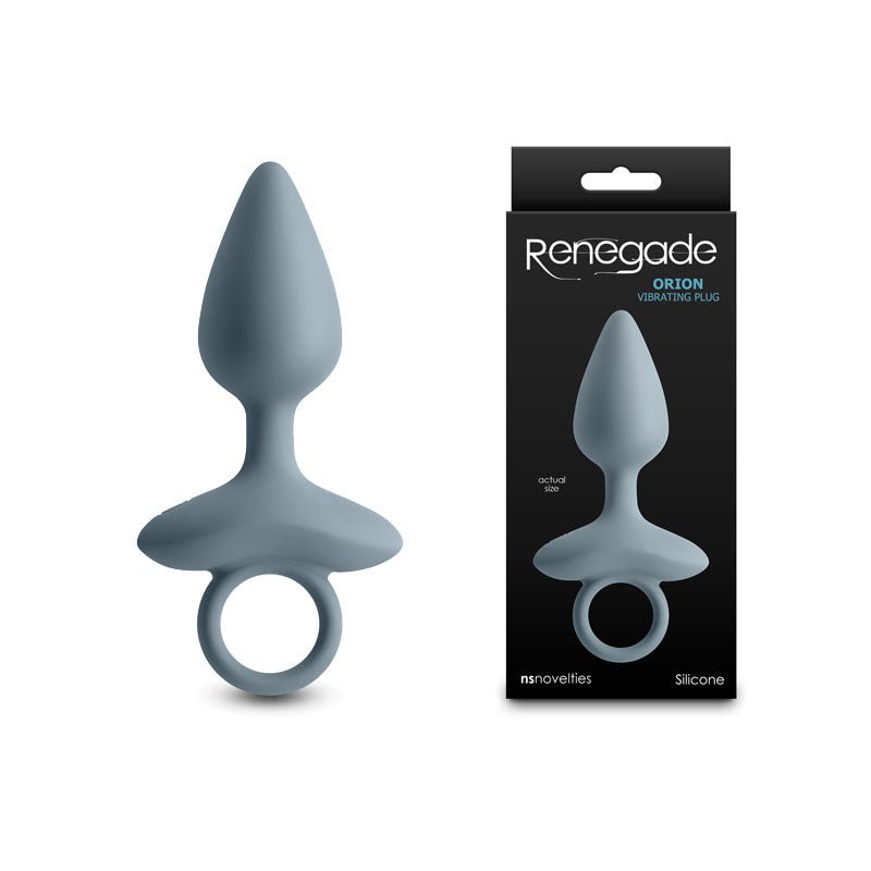 Renegade Orion Vibrating Butt Plug - Grey