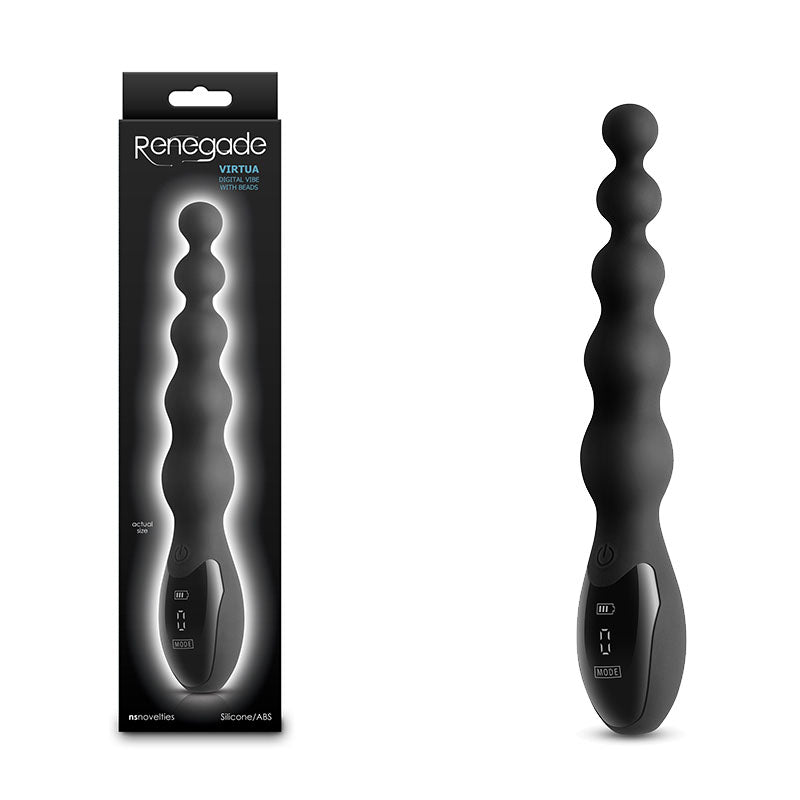 Renegade Virtua Anal Vibrator - Black