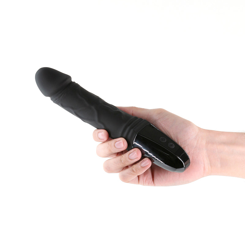 Renegade Electrica Vibrating Dildo - Black