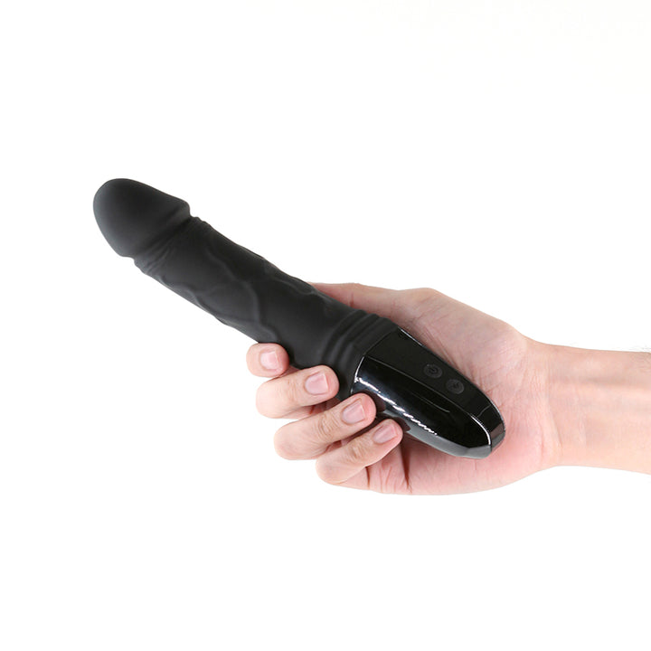 Renegade Electrica Vibrating Dildo - Black