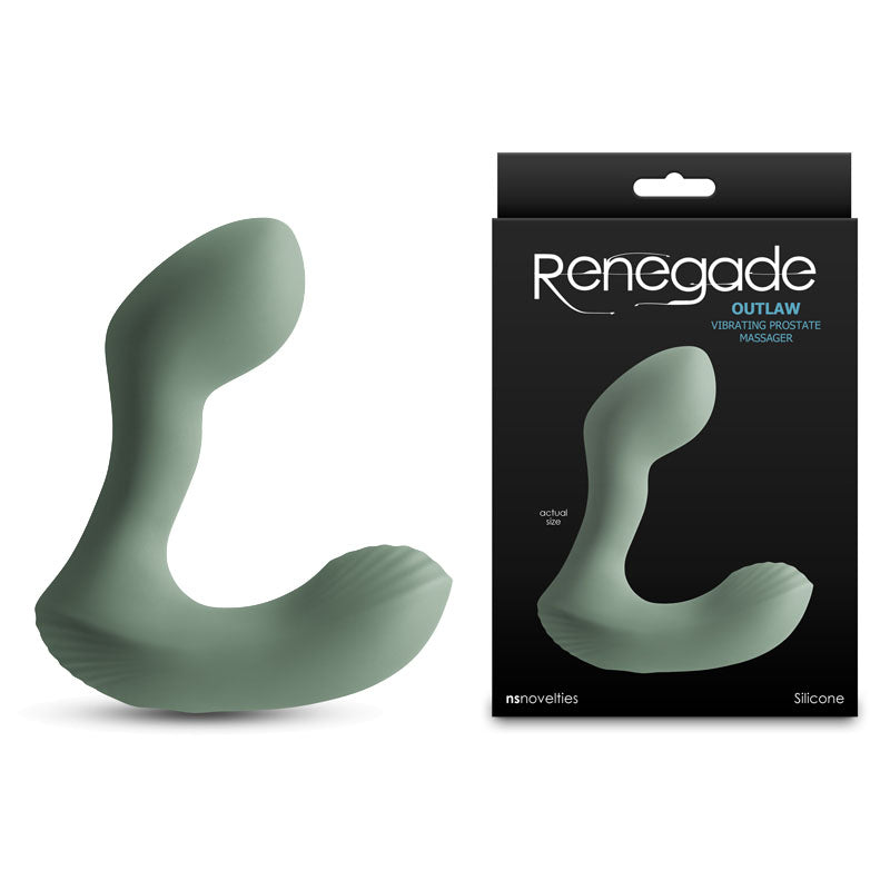 Renegade Outlaw - Vibrating Prostate Massager - Sage