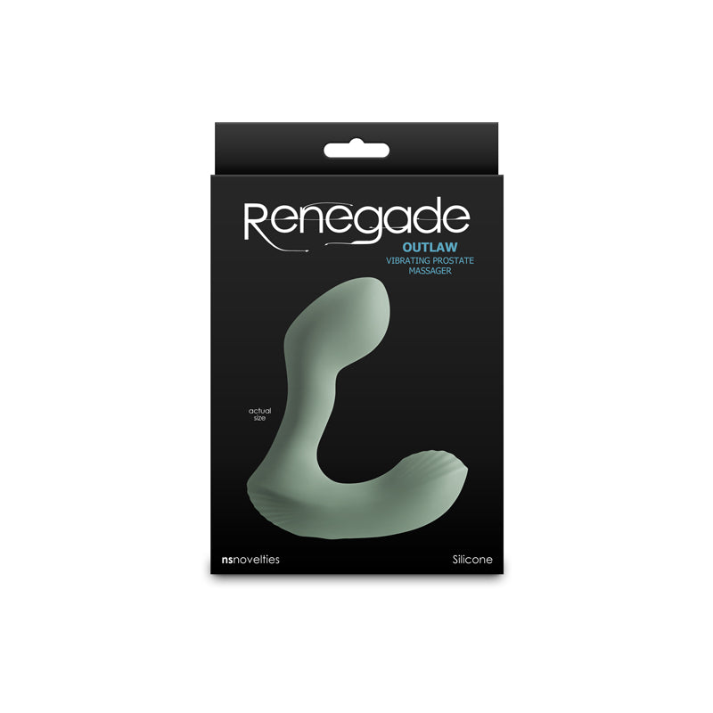 Renegade Outlaw - Vibrating Prostate Massager - Sage