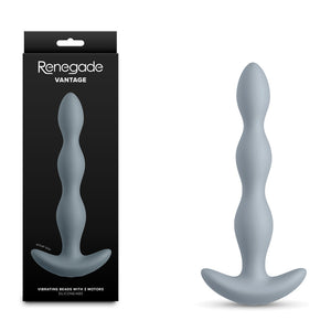 Renegade Vantage - Grey 20.6cm Vibrating Anal Beads