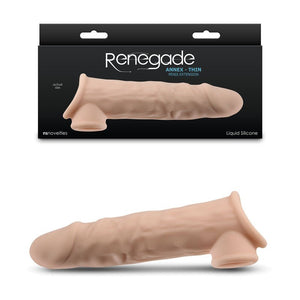 Renegade Annex Realistic Penis Extension Sleeve - Thin - Flesh