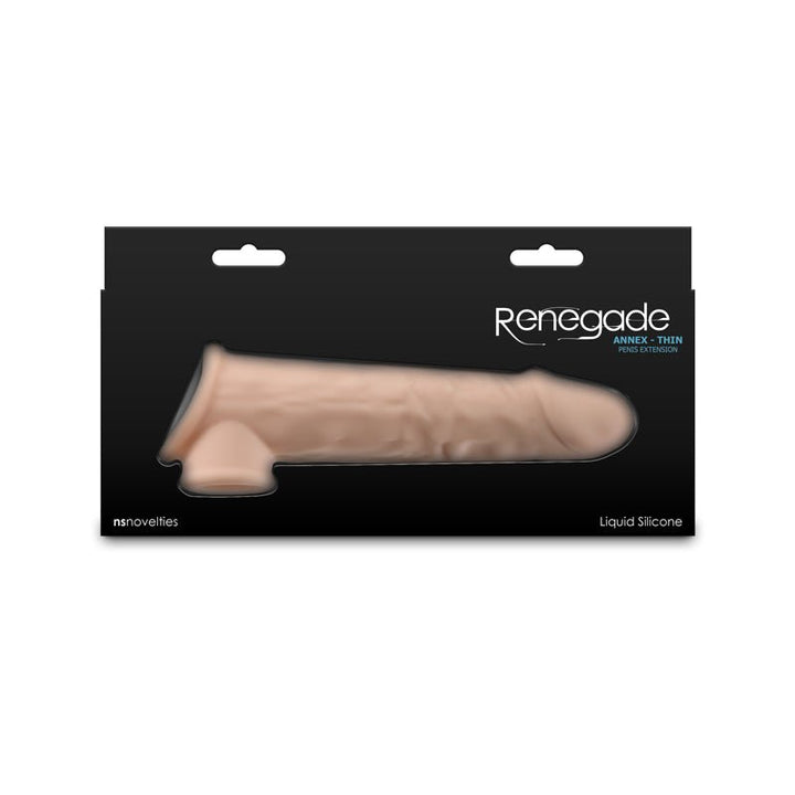 Renegade Annex Realistic Penis Extension Sleeve - Thin - Flesh