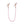 Bound Nipple Clamps with Pink Pearl Chain