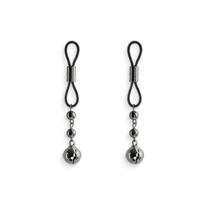 Bound Gunmetal/Black Nipple Clamps - Set of 2