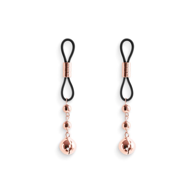 Bound Rose Gold/Gold Nipple Clamps - Set of 2