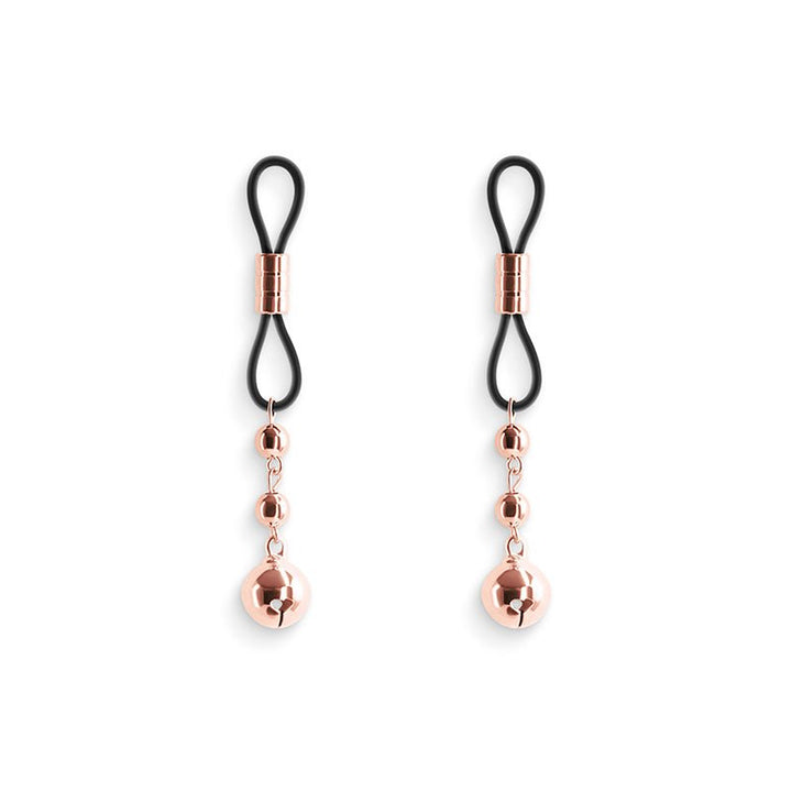 Bound Rose Gold/Gold Nipple Clamps - Set of 2