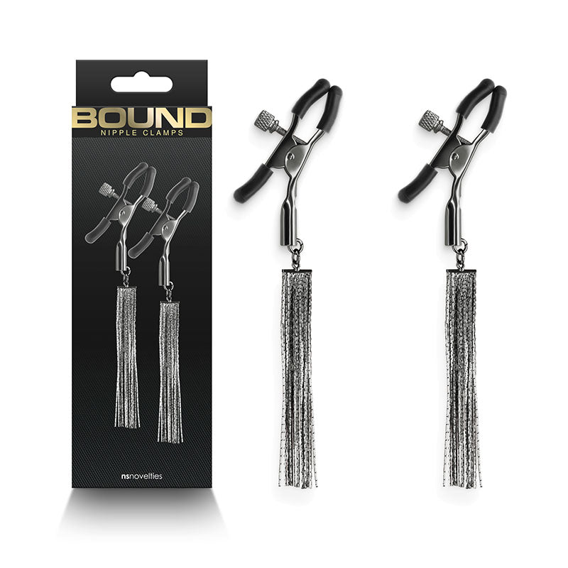 Bound Nipple Clamps - D2 - Gunmetal