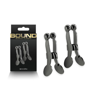 Bound Gunmetal Nipple Clamps - C1