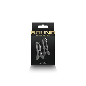 Bound Gunmetal Nipple Clamps