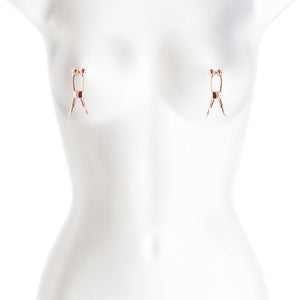 Bound Rose Gold Nipple Clamps
