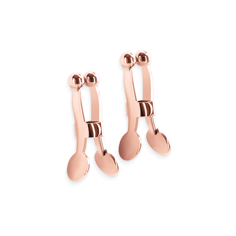 Bound Rose Gold Nipple Clamps