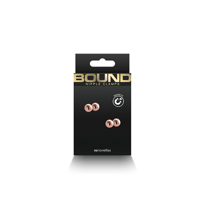 Bound Nipple Clamps - M1 - Rose Gold -Set of 4