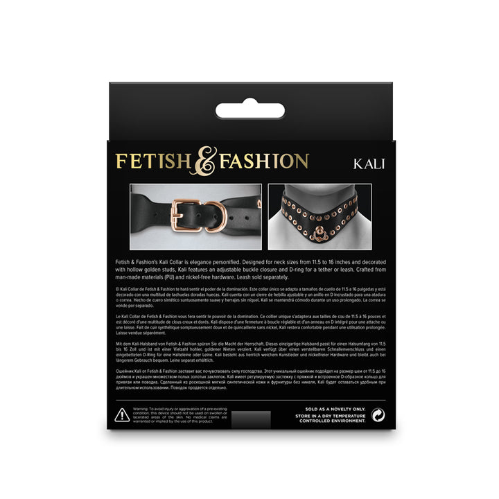 Fetish & Fashion - Kali Collar - Black