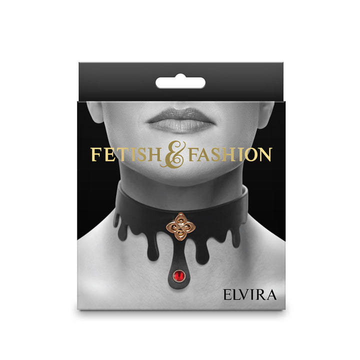 Fetish & Fashion - Elvira Collar - Black