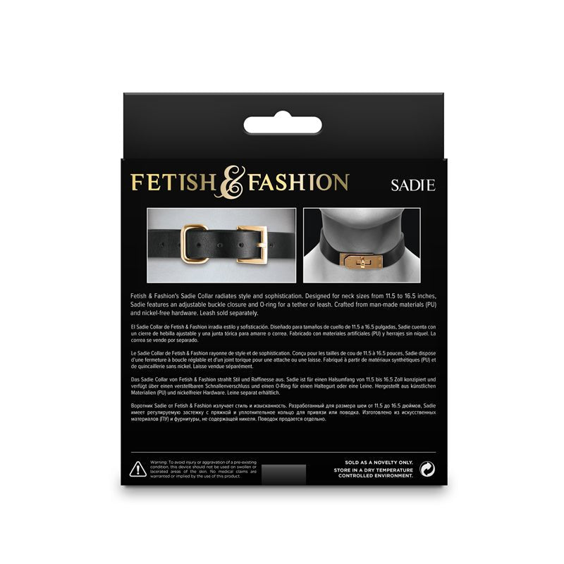 Fetish & Fashion - Sadie Collar - Black