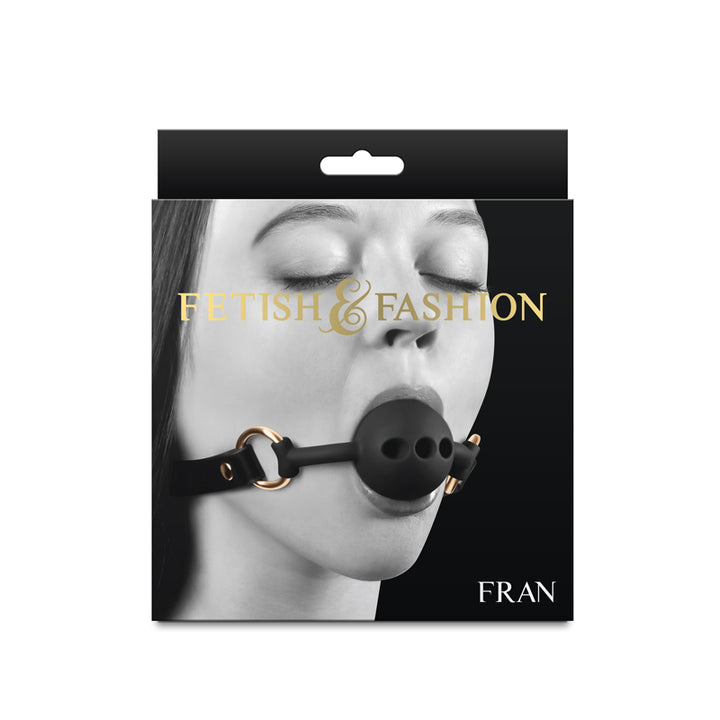 Fetish & Fashion - Fran Bondage Gag - Black