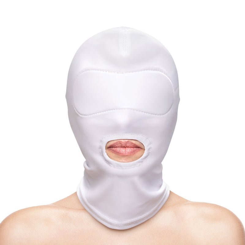 Fetish & Fashion - Mouth Hood - White