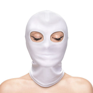 Fetish & Fashion- Eyes Hood - White