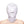 Fetish & Fashion - Zippered Mouth Hood - White