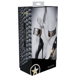 Ouch! Florence Collection - Leg Cuff Restraints - Black