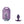 Ouch! Anal Plug - Small - Metallic Purple