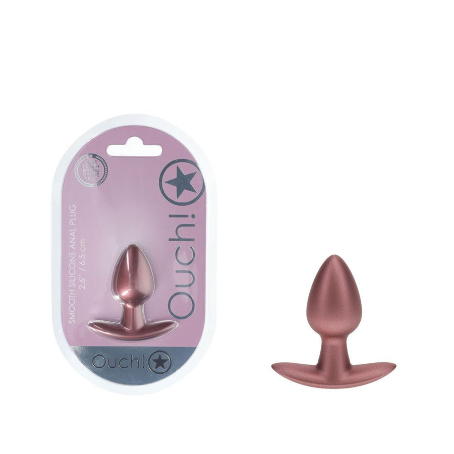 Ouch! Anal Plug - Small - Rose Gold