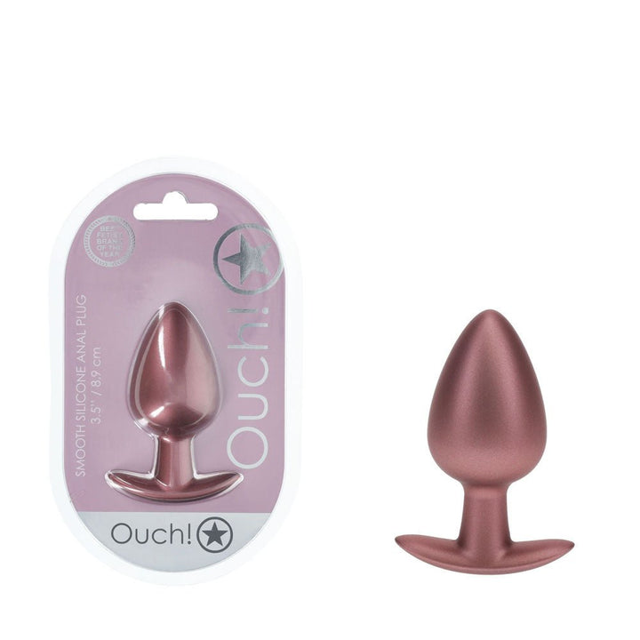 Ouch! Anal Plug - Large - Rose Gold