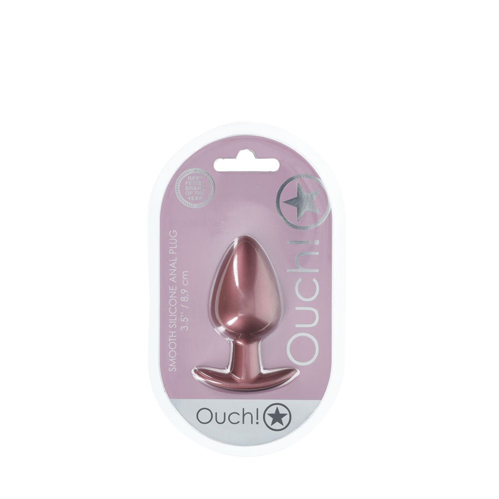 Ouch! Anal Plug - Large - Rose Gold