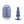 Ouch! Beaded Anal Plug - Metallic Blue