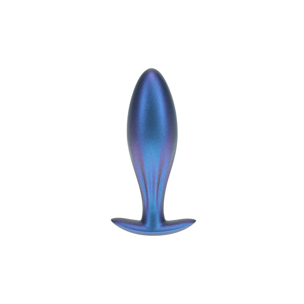 Ouch! Oval Anal Plug - Metallic Blue