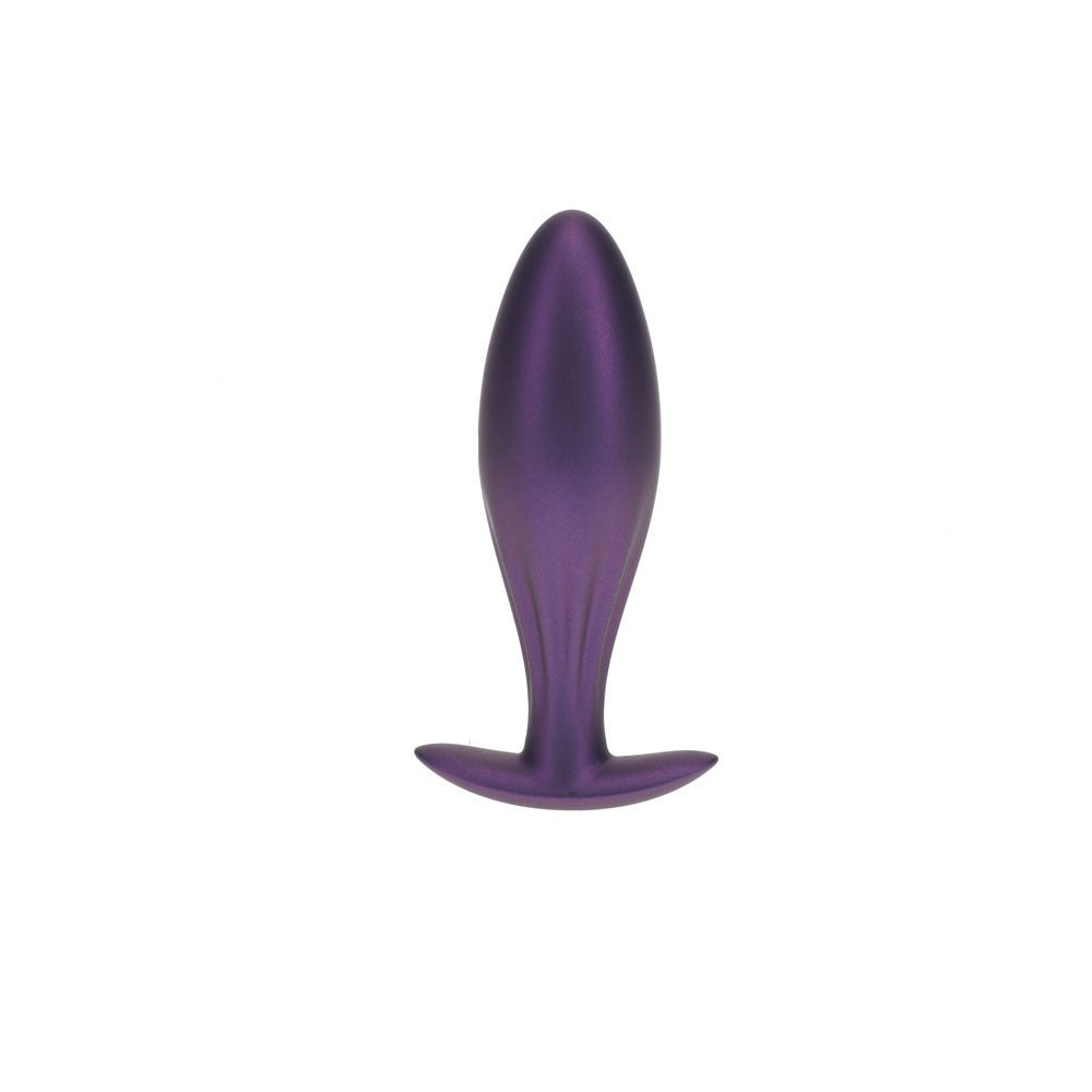 Ouch! Oval Anal Plug - Metallic Purple