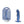 Ouch! Finger Anal Plug - Metallic Blue