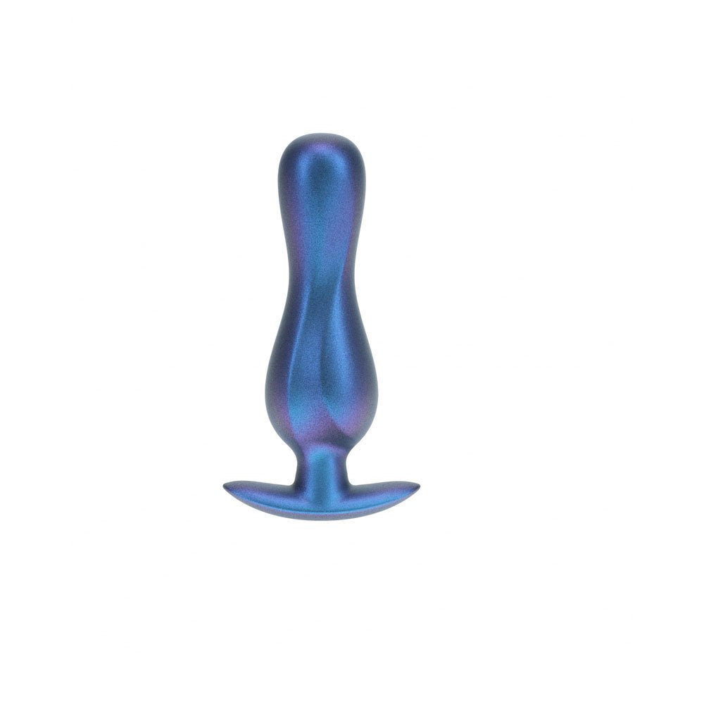 Ouch! Curvy Anal Plug - Metallic Blue