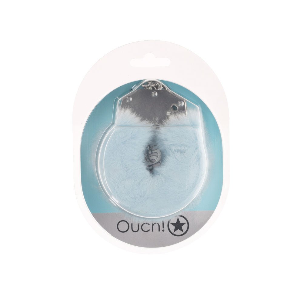 Ouch! Heavy-Duty Fluffy Cuffs - Powder Blue