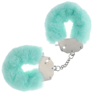 Ouch! Heavy-Duty Fluffy Cuffs - Powder Green