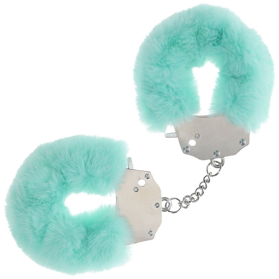 Ouch! Heavy-Duty Fluffy Cuffs - Powder Green