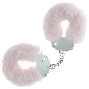 Ouch! Heavy-Duty Fluffy Cuffs - Powder Pink