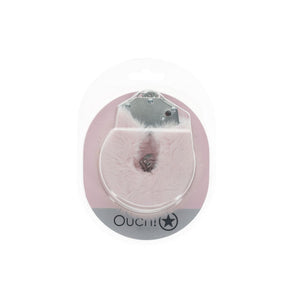 Ouch! Heavy-Duty Fluffy Cuffs - Powder Pink