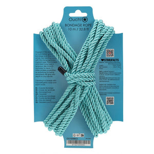 Ouch! Blue Bondage Rope - 10 Mtrs