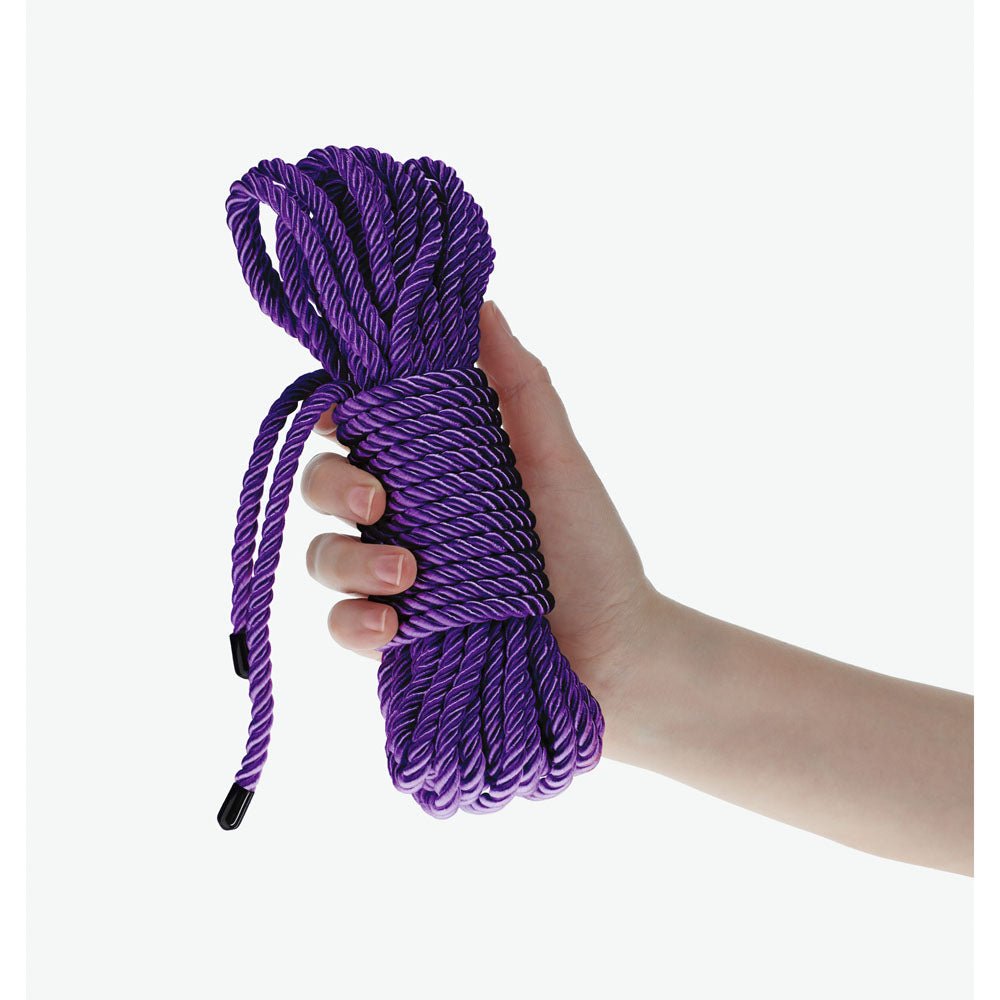 Ouch! Purple Bondage Rope - 10 Mtrs