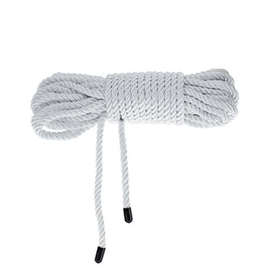 Ouch! Silver Bondage Rope - 10Mtrs