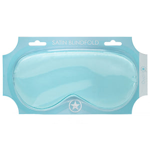 Ouch! Satin Eye Mask - Powder Blue