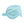 Ouch! Satin Eye Mask - Powder Blue