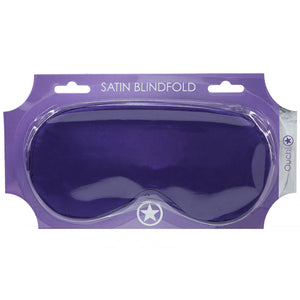 Ouch! Satin Eye Mask - Purple