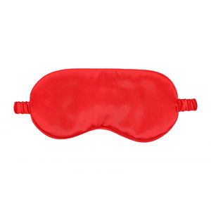 Ouch! Satin Eye Mask - Red