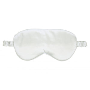 Ouch! Satin Eye Mask - Silver