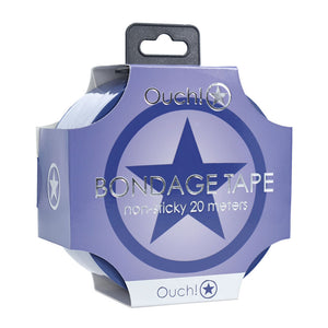 Ouch! PVC Non-Stick Bondage Tape - Navy Blue - 20 metre Length